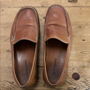 Johnston & Murphy Tan Leather Loafers